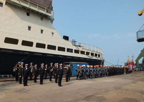 Пополнение для Тихоокеанского флота: новый российский ледокол «Евпатий Коловрат» прибыл в Петропавловск-Камчатский